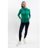 Sweater Harcour Strella dames - Smaragdgroen