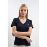 Tee-shirt Harcour Taraza femme - Marine