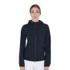 Aangesloten softshell damesjas met verborgen zakken Equestro - Marineblazer