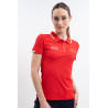 Polo Harcour Douve femme Swiss Equestrian Friends - Rouge