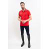 Polo Harcour Dranse homme Swiss Eequestrian Friends - Rouge