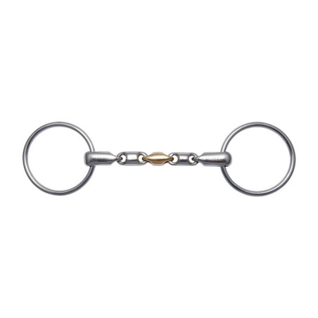 Mors 2 anneaux Stübben 2457 Waterford Max Relax joint en cuivre doux canon 16 mm