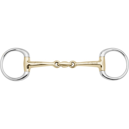 Olijfvormige bitten Stübben 2434 mondstuk 12 mm