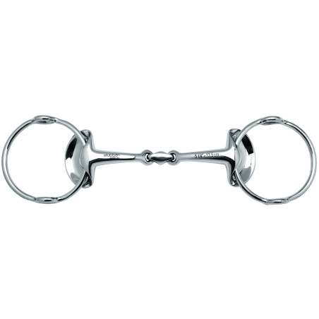 Stübben 2466 Opheffende stang met zilveren scharen, mondstuk 16 mm