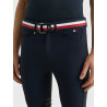 Ceinture Tommy Hilfiger Equestrian Global Stripe homme - Bleu marine