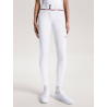 Pantalon Tommy Hilfiger Equestrian Geneva grip genoux femme - Blanc