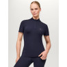 Trainingspolo Tommy Hilfiger Equestrian Genoa dames - Marineblauw