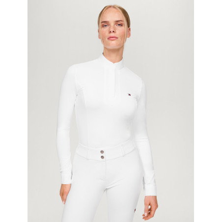 Wedstrijdpolo Tommy Hilfiger Equestrian Avon lange mouwen dames