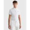 Polo de concours Tommy Hilfiger Equestrian Fresh Air Performance manches courtes homme - Blanc