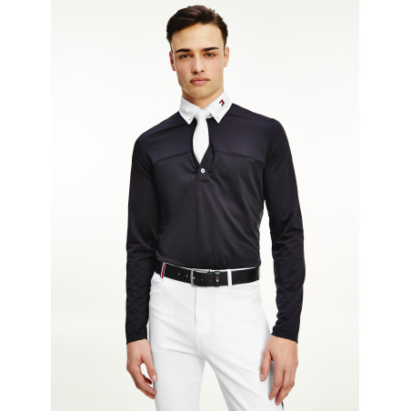 Polo de concours Tommy Hilfiger Equestrian manches longues homme