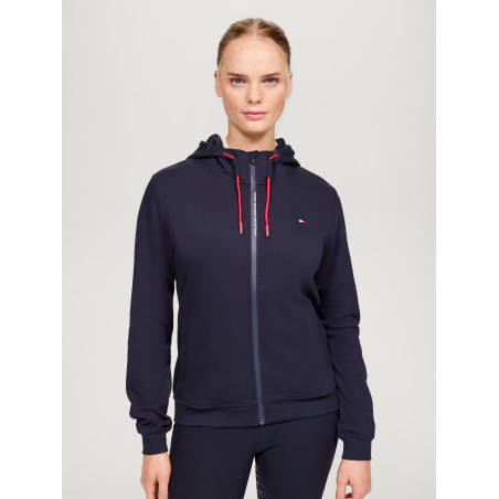 Sweat zippé Tommy Hilfiger Equestrian Kingston femme