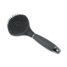 Brosse Waldhausen longs poils avec poignée gel - Noir