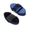 Brosse de pansage Waldhausen Basic Flexi - Bleu azur / bleu