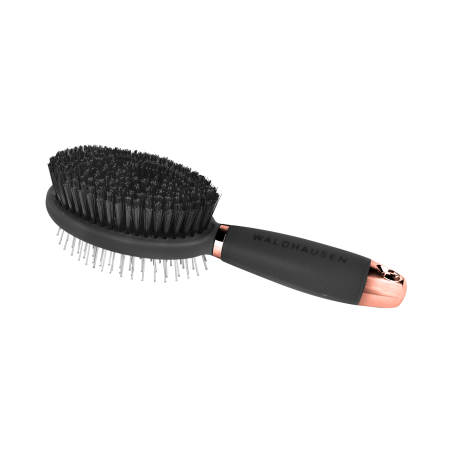Brosse Waldhausen double crin bouchon poignée en gel
