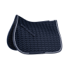 Tapis de selle Waldhausen Classic - Bleu nocturne / blanc