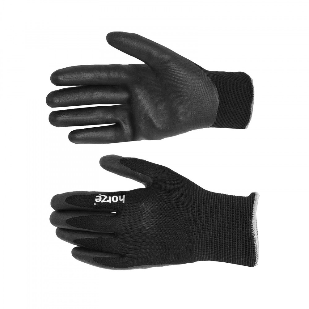 Gants Respirants Femme Horze Evelyn, Taille 7, Noir, Neufs Avec étiquette