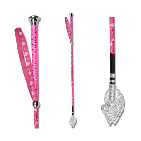 Cravache enfants Waldhausen claquette en tête de cheval