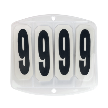 Rugnummers voor vierkante Waldhausen zadeldekjes met klittenbandsluiting