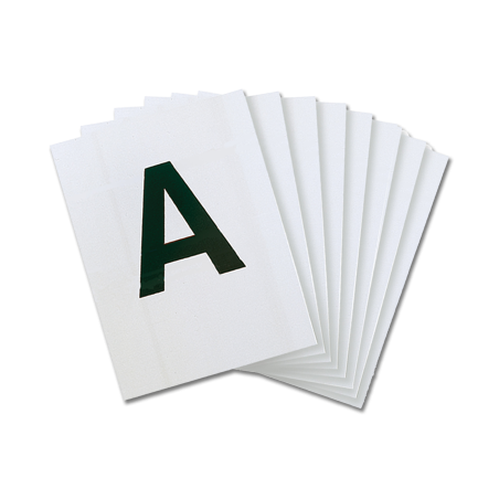 Letters op bord Waldhausen 20 x 60 m