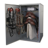Armoire de selles Waldhausen petite - Gris