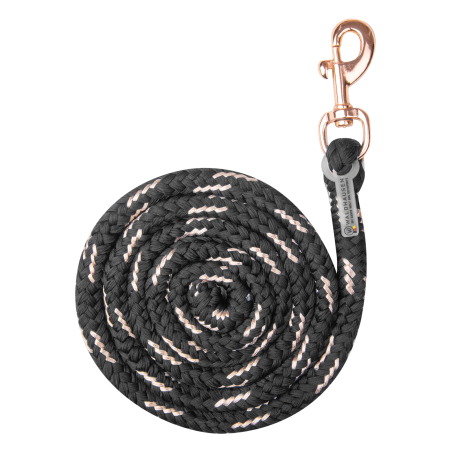 Aanbindlijn Waldhausen Rosé met musketonhaak