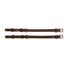 Mors avec boucles Waldhausen S-Line par paire - Marron
