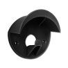 Porte-bride Waldhausen plastique - Noir