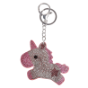 Sleutelhanger Waldhausen Eenhoorn - Zilver / roze
