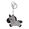 Porte-clés Waldhausen Licorne - Argent / noir