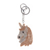 Porte-clés Waldhausen Licorne - Argent / or