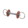 Mors de filet Beris canon Comfort anneau 7,5 cm - Doux