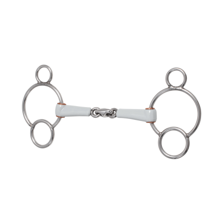 Bit met 3 ringen Beris dubbel gebroken