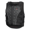 Swing P19 veiligheidsvest met ritssluiting voor volwassenen - Zwart / grijs
