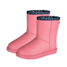 Bottines ELT Rainless - Rose rouge / lucky heart