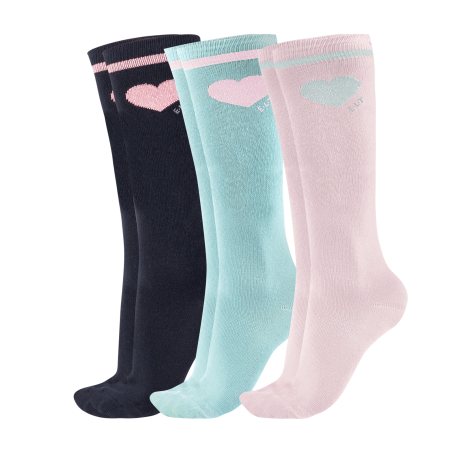 Chaussettes d'équitation ELT Glitter enfant