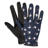 Gants d'équitation ELT Lucky Dora enfant - Bleu nocturne / lucky
