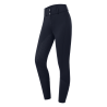 Pantalon d'équitation ELT taille haute Essential silicone - Bleu profond