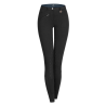 Pantalon d'équitation ELT thermique Fun Sport silicone - Noir