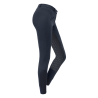 Pantalon d'équitation ELT thermique Fun Sport silicone - Bleu nocturne