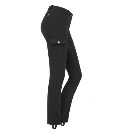 Pantalon d'équitation ELT Micro Jodhpur Cargo silicone