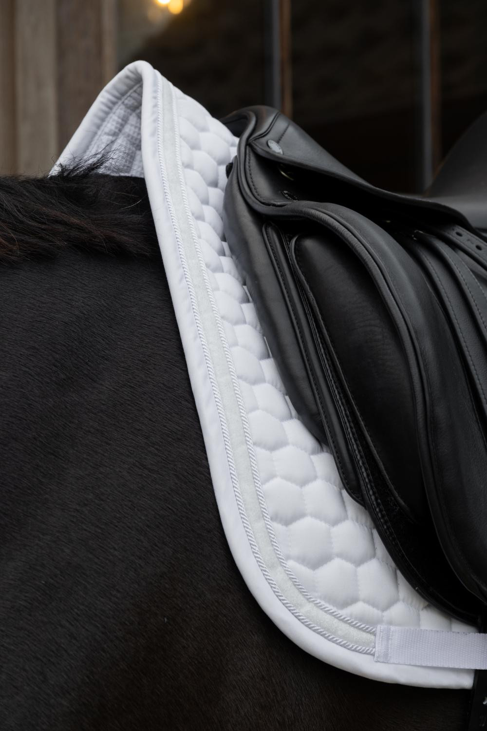 Tapis de Selle Glitter Band Dressage Kentucky Noir Tapis de Selle Glitter Band Dressage Kentucky Noir