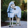 Horseware Amigo Ripstop Eczeemdeken - Azurblauw / Marine / Elektrisch blauw