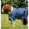 Horseware Amigo 1200D Turnout 100g deken - Marine / titaangrijs / zilver
