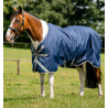 Couverture Horseware Amigo 1200D XL Turnout 50g - Marine / gris titane / argent