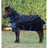 Horseware Amigo Ripstop 900D Plus Petite Turnout 200g deken - Zwart / klassiek blauw