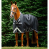 Horseware Rambo 1680D Turnout 50g deken - Zwart / storm / zilvergrijs