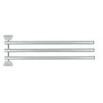 Presentatierek voor dekens Horze 3 armen roze of zilverkleurig