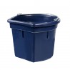 Seau à bord plat Horze 19 litres - Bleu foncé peacoat