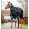 Horseware Amigo 1200D Geïntegreerde Regendeken 0g - Zwart / titaniumgrijs / zilver