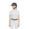 Chemise de concours Aerolight manches courtes Horse Pilot femme - Blanc